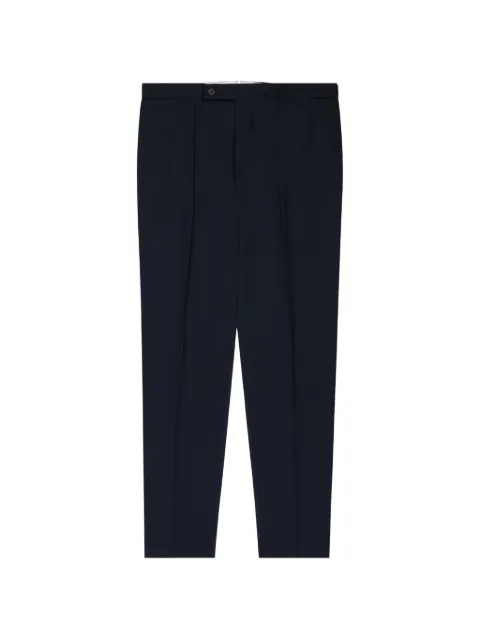 Incotex pleated tapered trousers