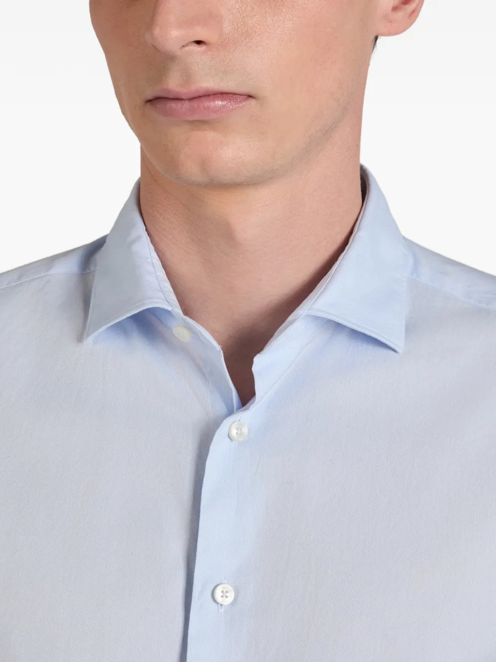 slowear Oxford slim-fit overhemd Blauw