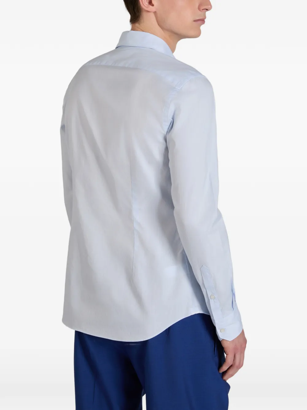 slowear Oxford slim-fit overhemd Blauw
