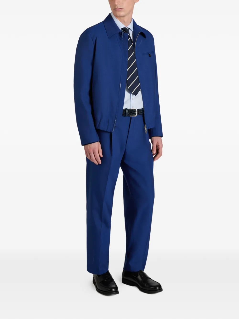 Slowear oxford slim fit shirt - Blauw