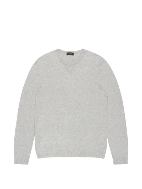 Zanone bouclé crew-neck sweater