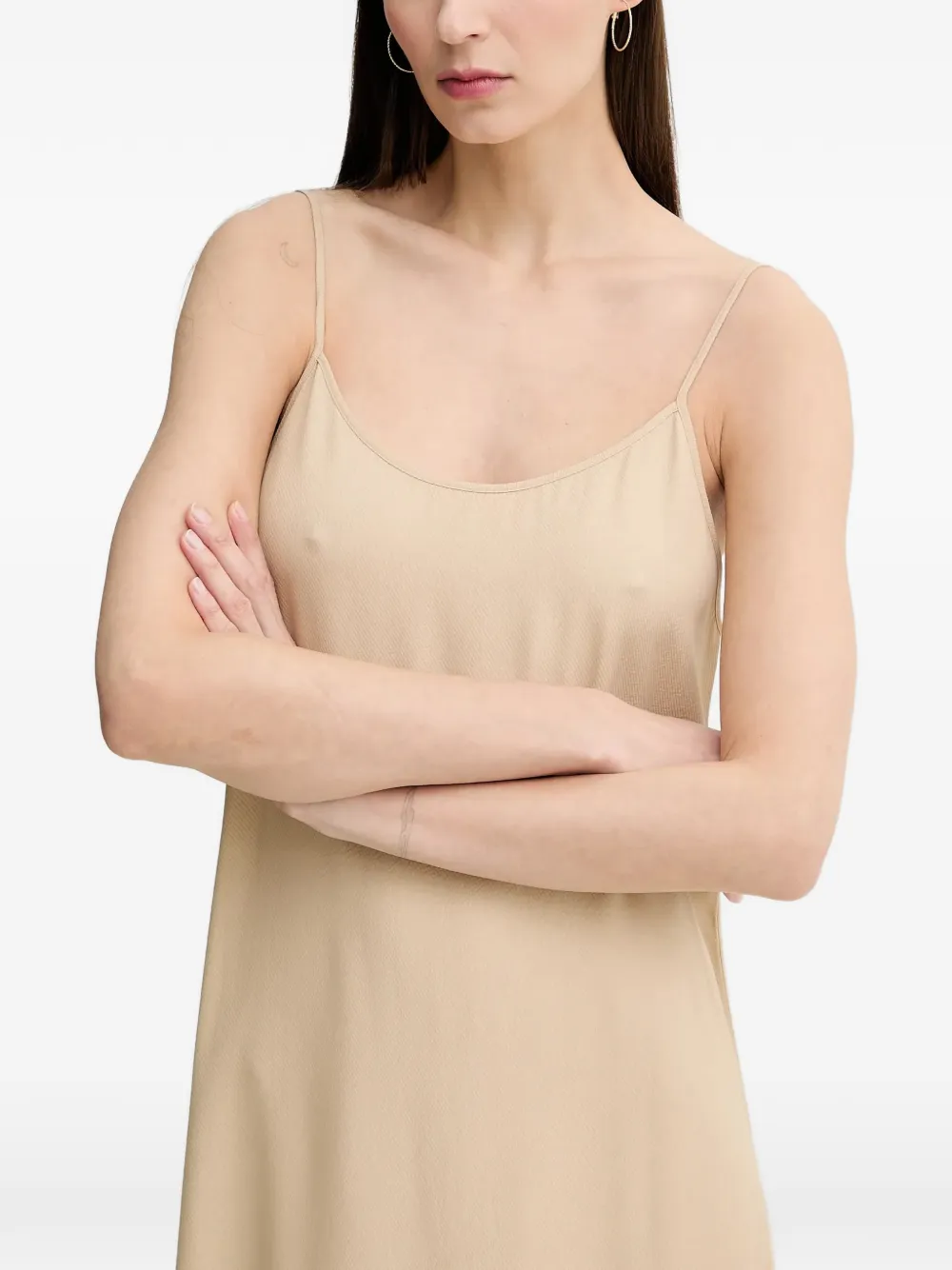 Filippa K Mouwloze maxi-jurk Beige