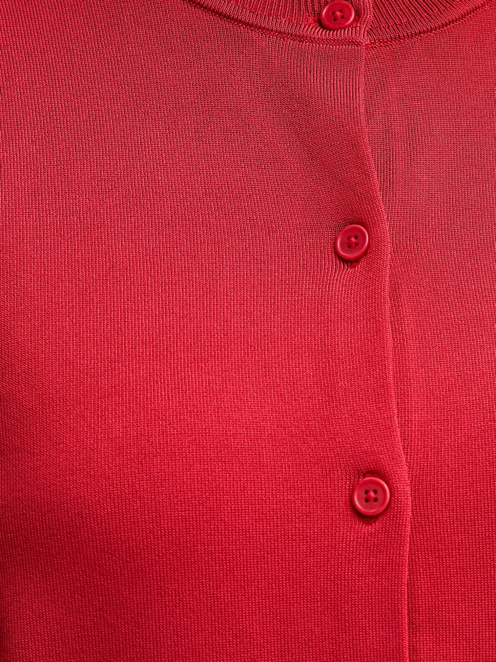 Filippa K Vest met ronde hals Rood
