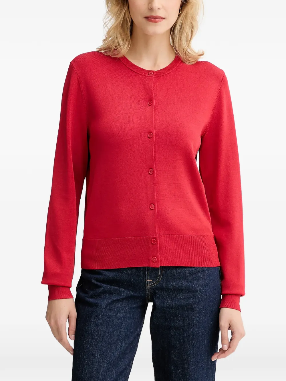 Filippa K round-neck cardigan - Rot