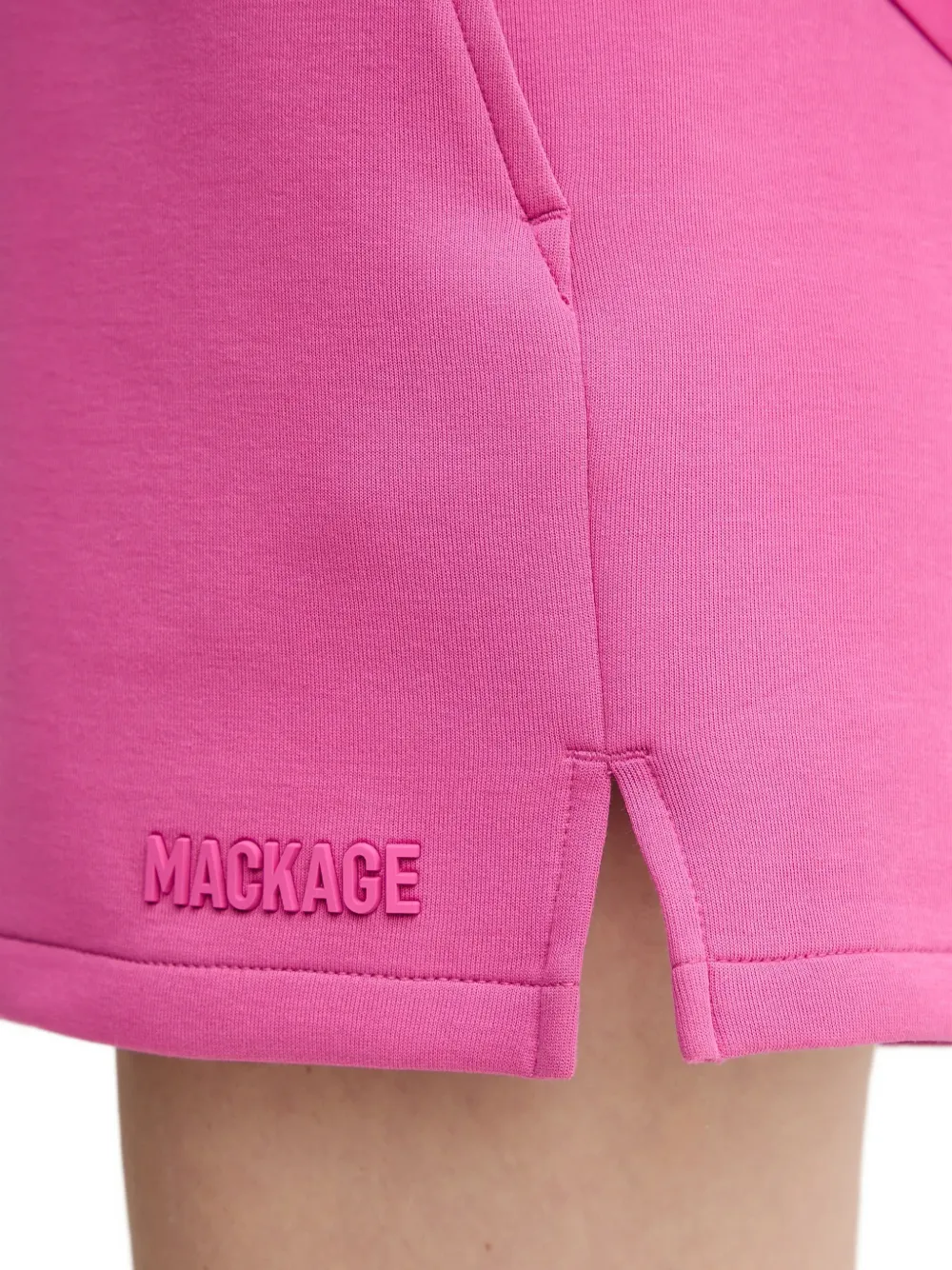 Mackage Summer-r Drawstring Shorts in Pink, view 4