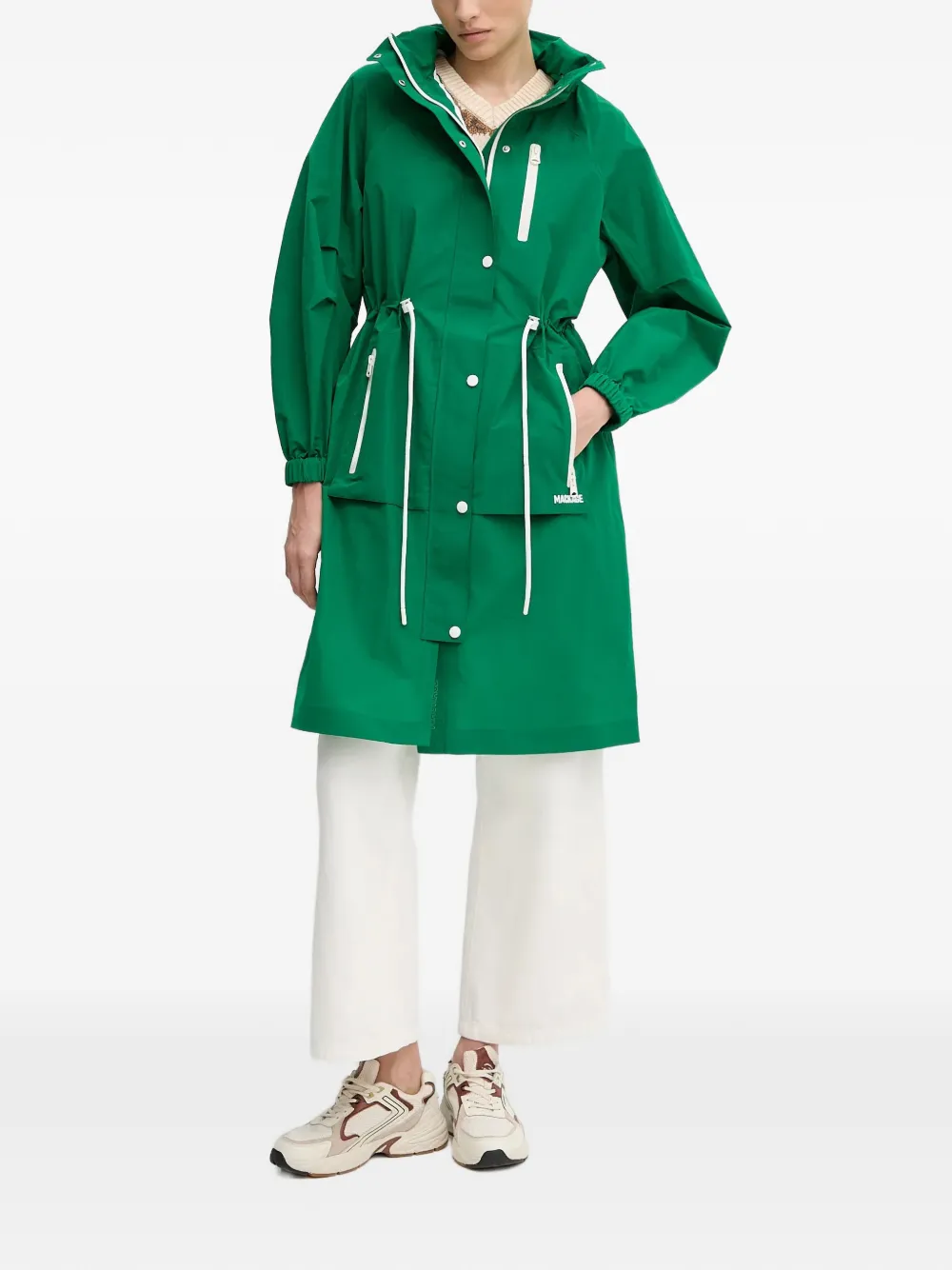 Makayla Hooded Drawstring Coat