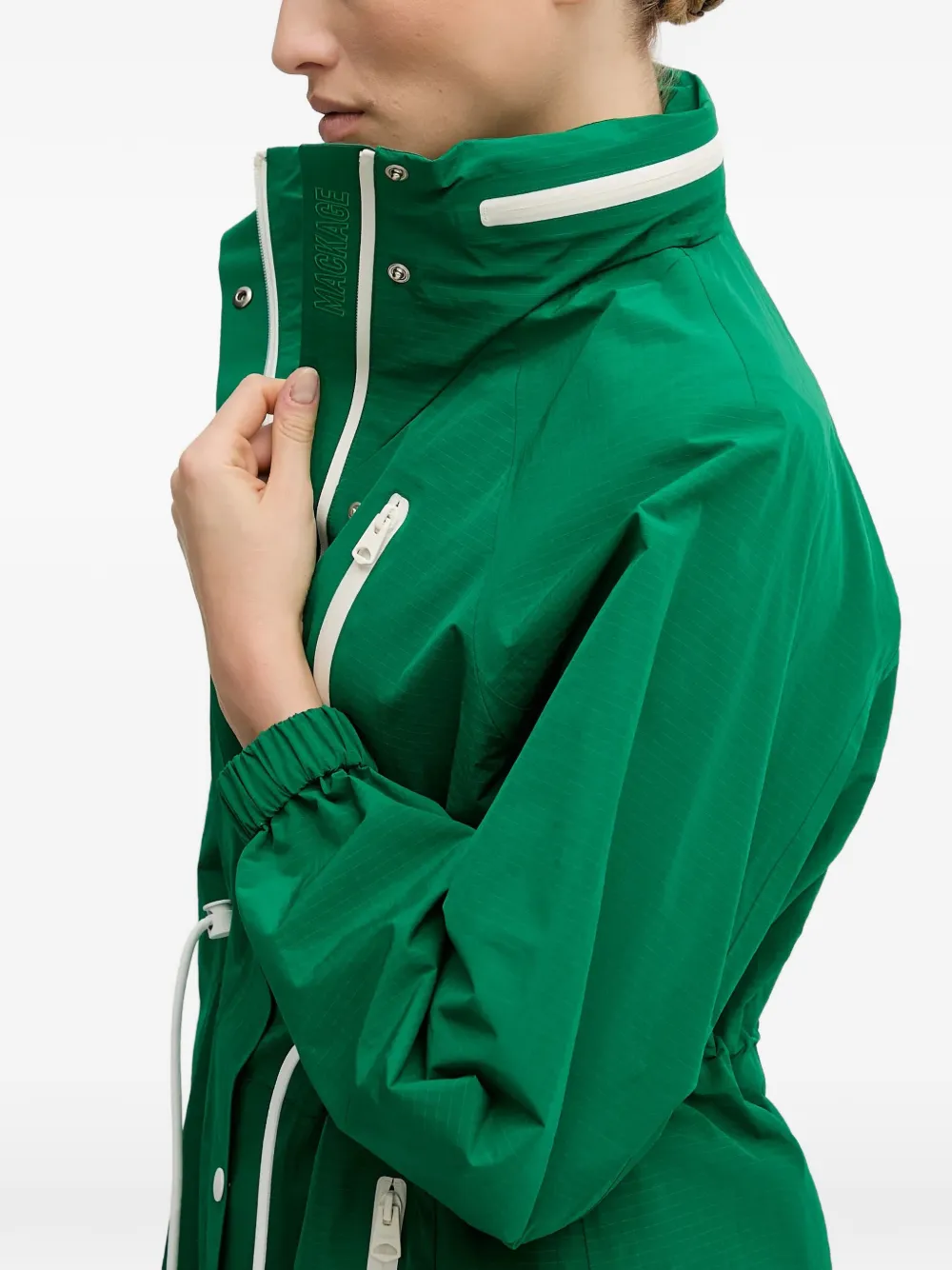 Makayla Hooded Drawstring Coat