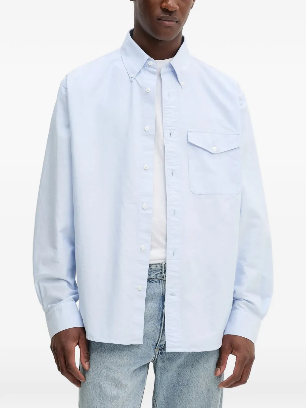 Filippa K flap-pocket shirt - Blu