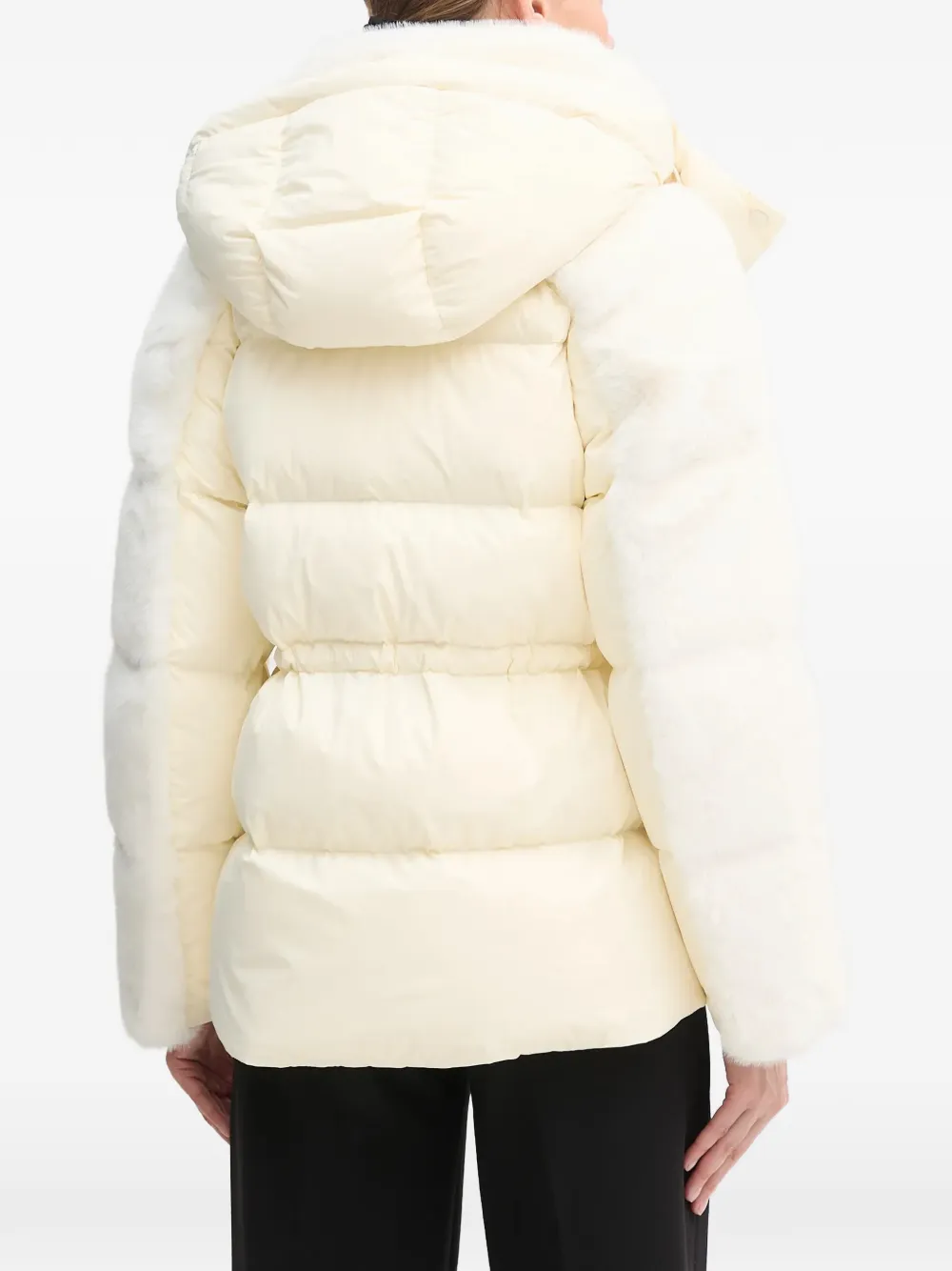  Mackage Cassidy Hooded Panelled Jacket - Neutrals 