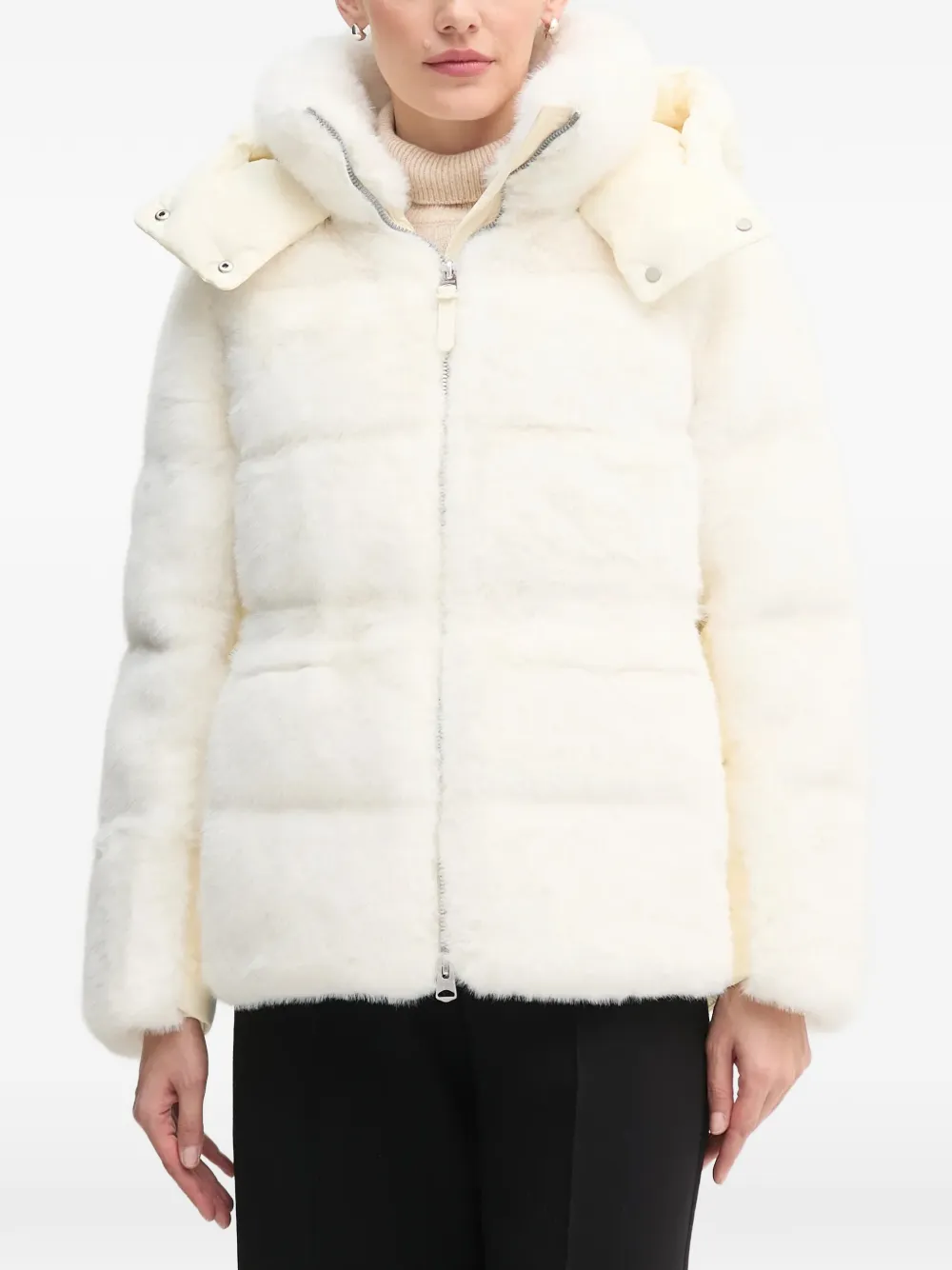 Mackage Cassidy hooded panelled jacket - Toni neutri