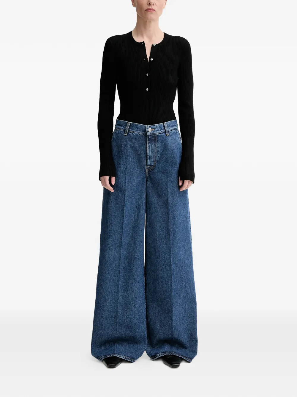 Filippa K wide-leg jeans - Blauw