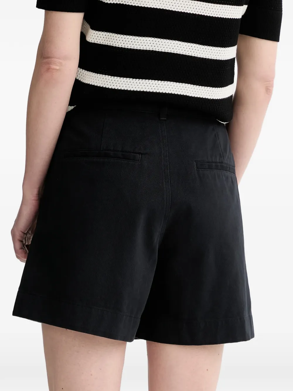  Filippa K Belt Loops-detail Shorts - Black 