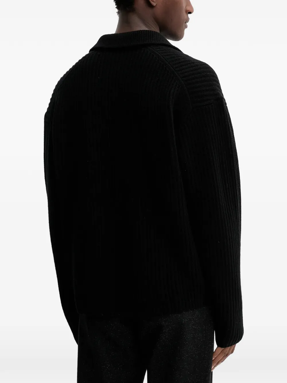 Filippa K Ribbed Sweater - Black 