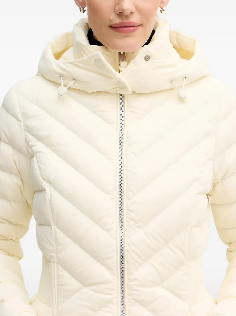 Mackage Idalee jack met capuchon en rits Beige
