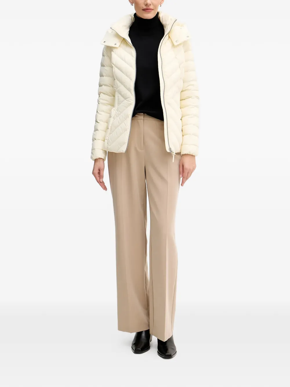  Mackage Idalee Hooded Zip Jacket - Neutrals 
