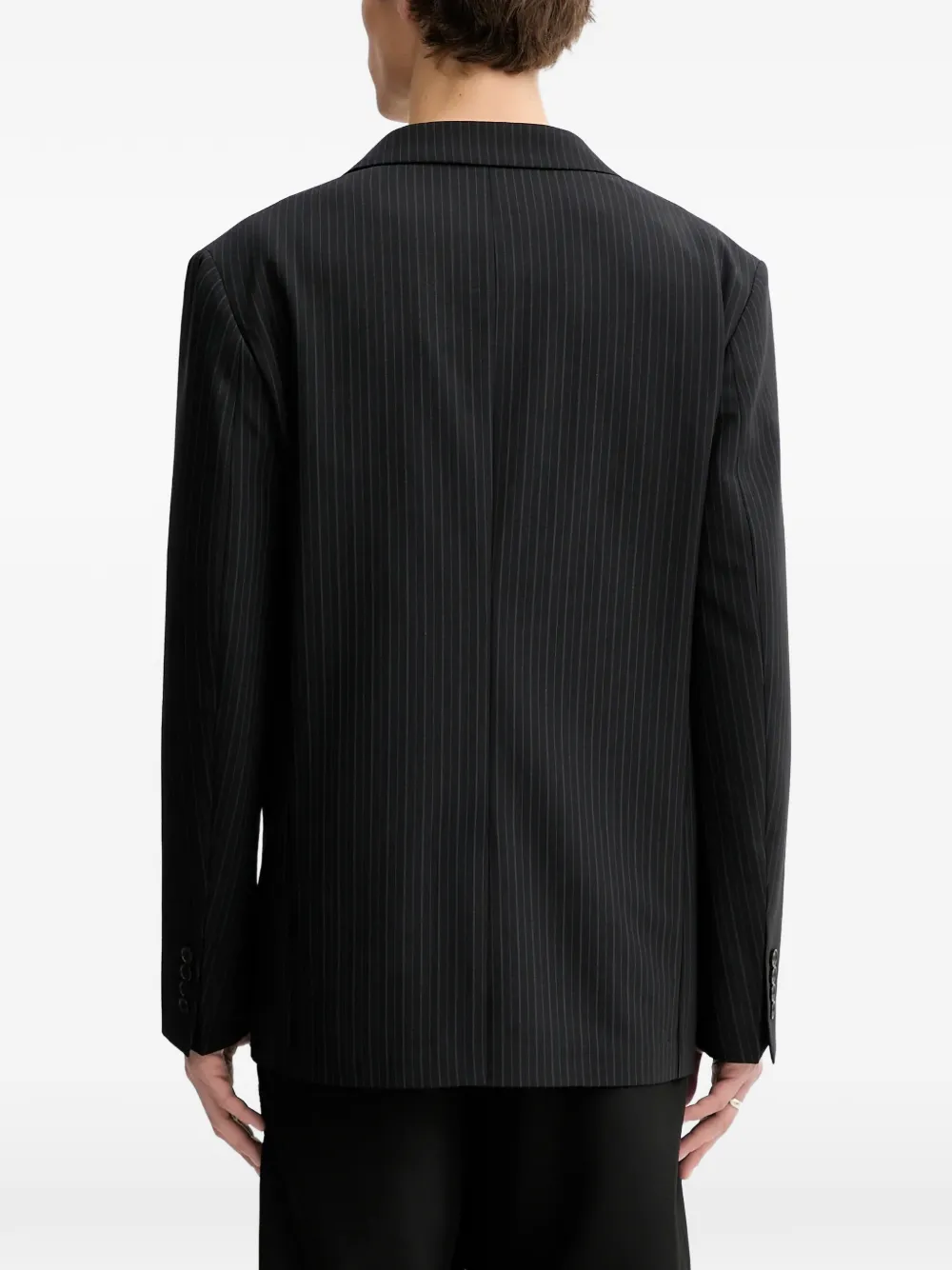  Filippa K Striped-pattern Blazer - Black 