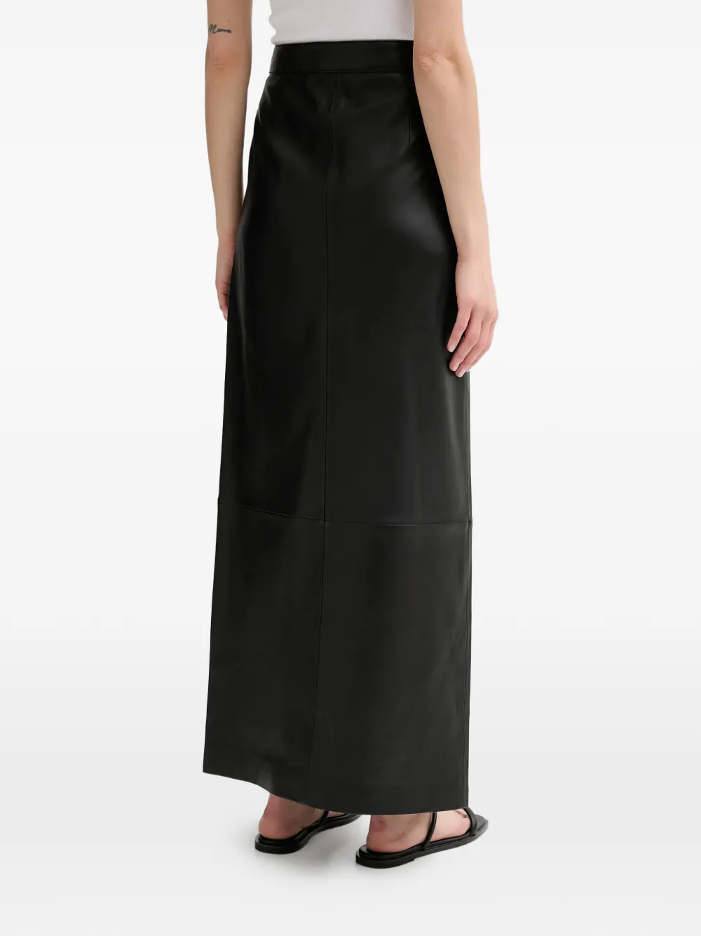 Filippa K Maxi-rok met split Zwart