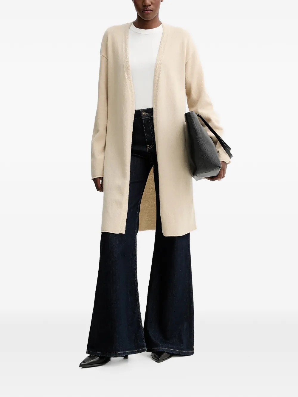  Filippa K Open-front Cardigan - Neutrals 