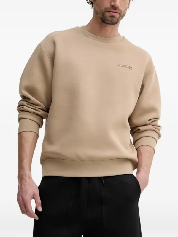 Mackage Julian Logo Sweatshirt in Neutrals
