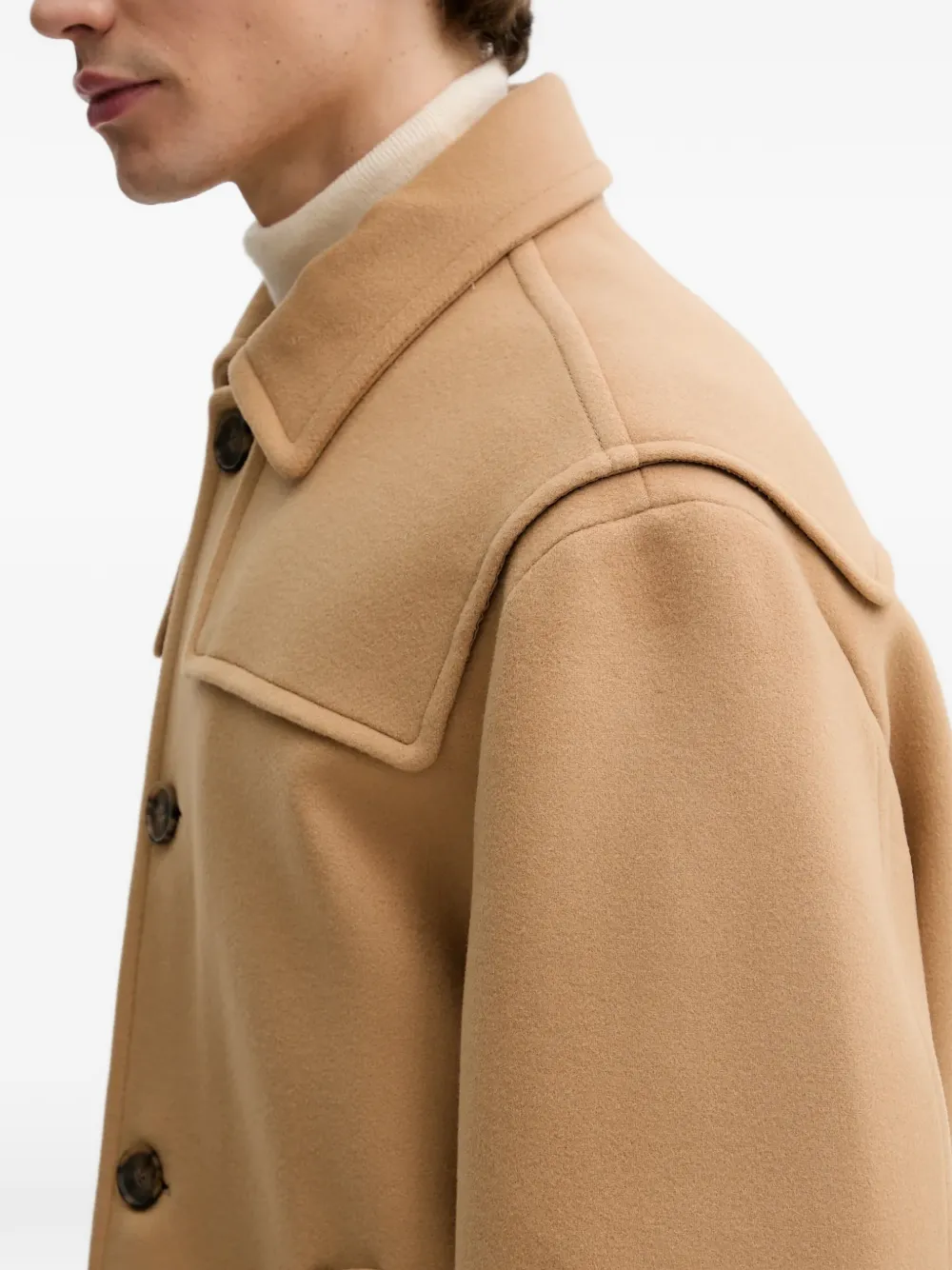 Filippa K Jas met knopen Beige