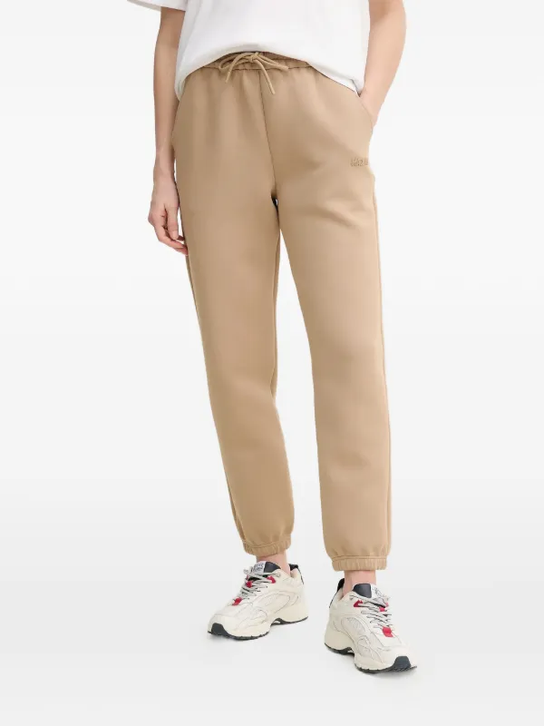 Mackage Nev-r Drawstring Logo Track Pants in Neutrals
