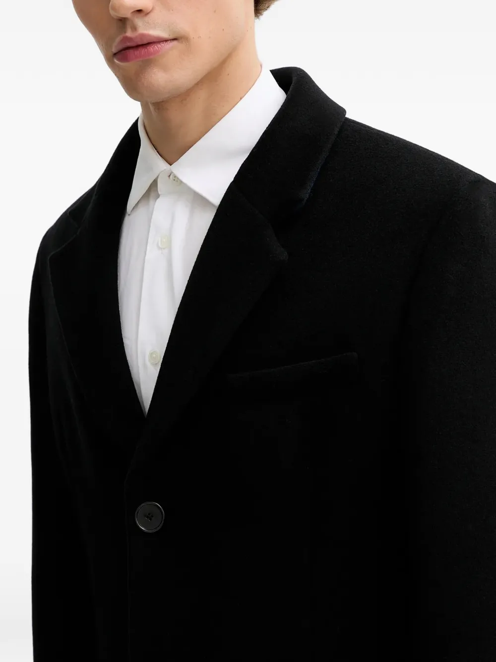 William Buttoned Coat