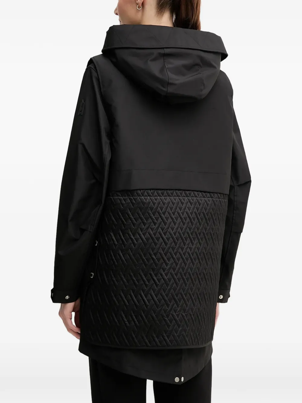 Mackage Melda gewatteerd jack met capuchon Zwart