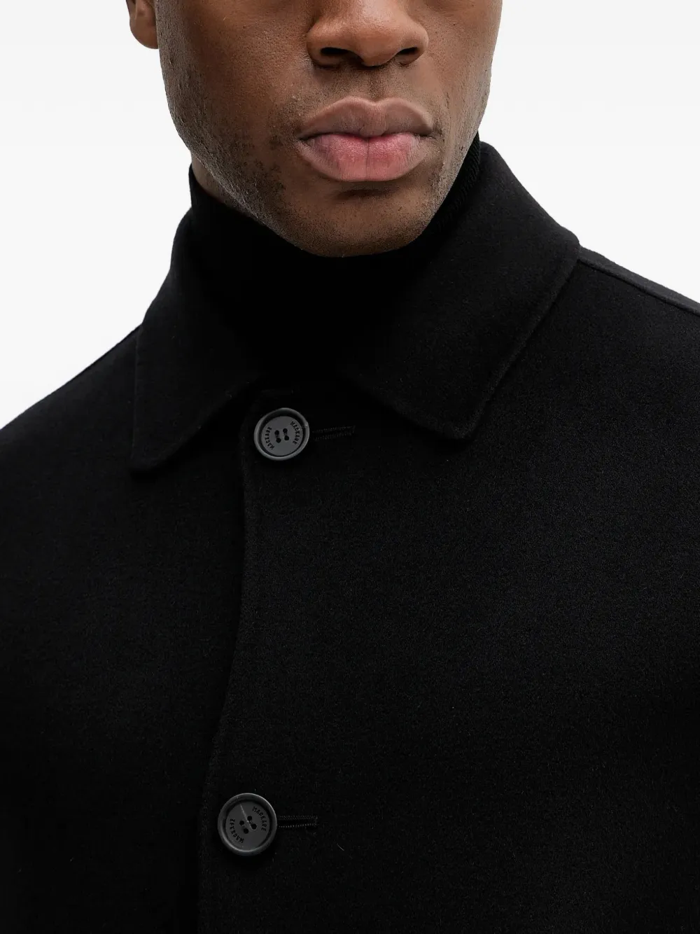 Mackage Beckett jas met knopen Zwart