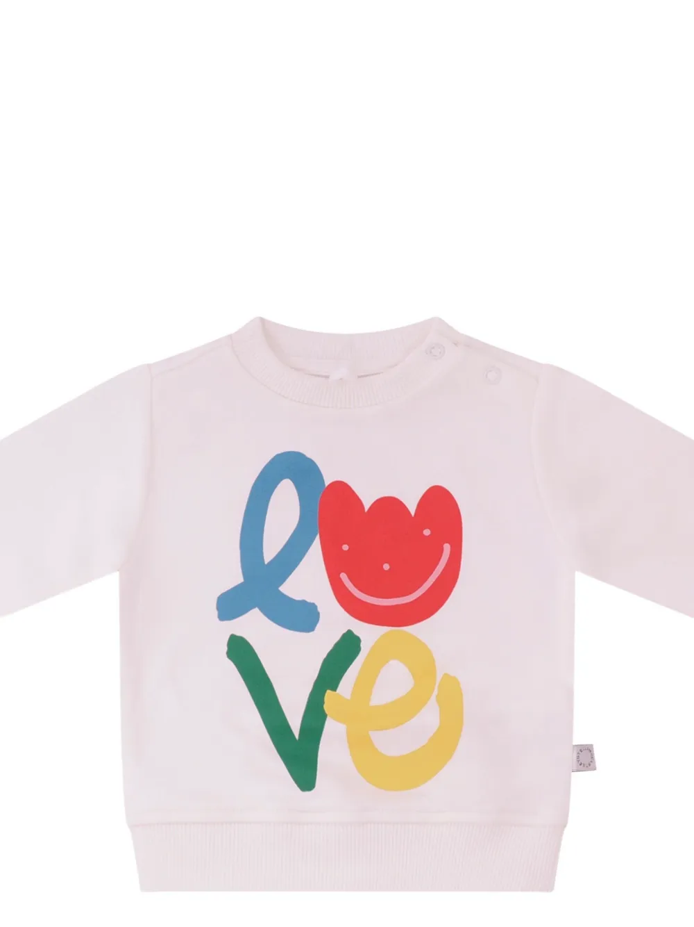 Stella McCartney Kids Trui met ronde hals Wit