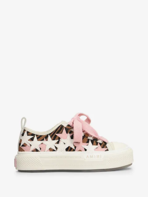 AMIRI sneakers med snøre og stjernemønster