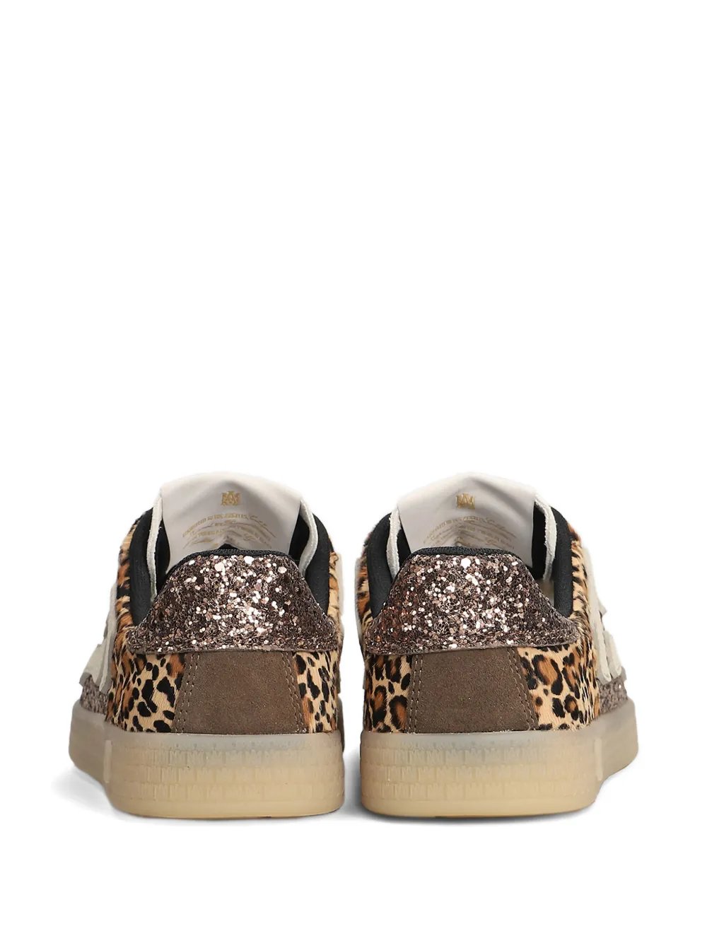 AMIRI animal-print lace-up sneakers Bruin