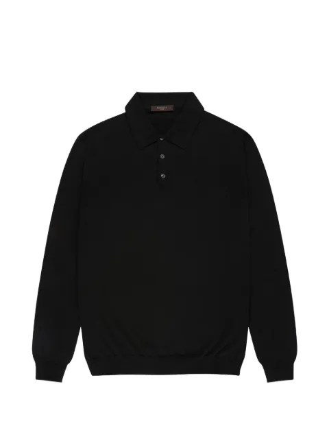 Zanone buttoned polo shirt