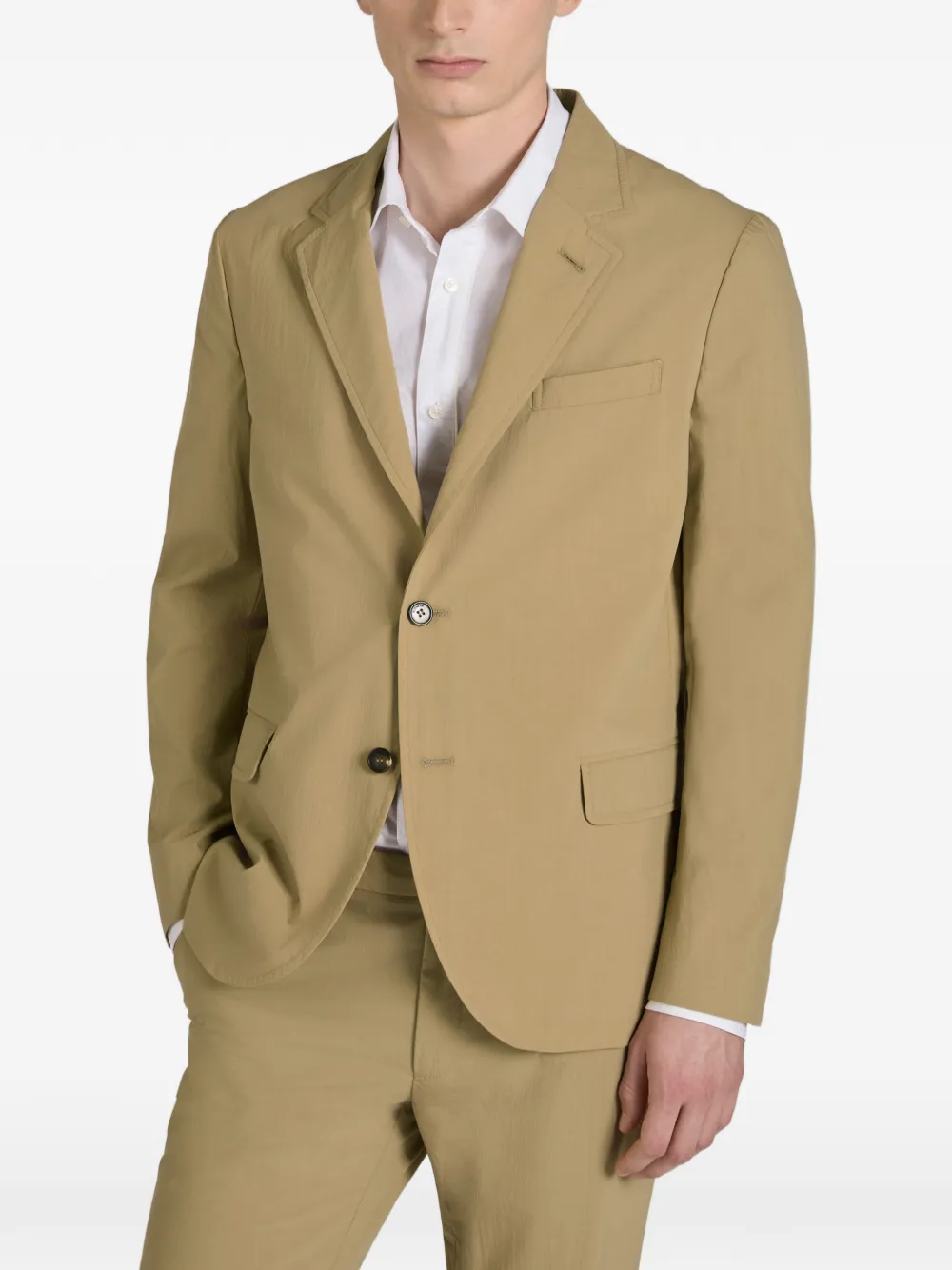  Incotex Throat-latch Blazer - Neutrals 