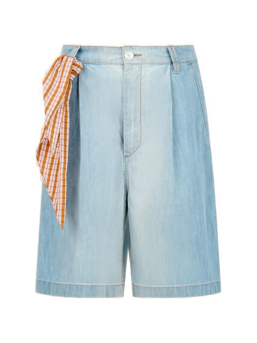 Marni Geplooide shorts Blauw