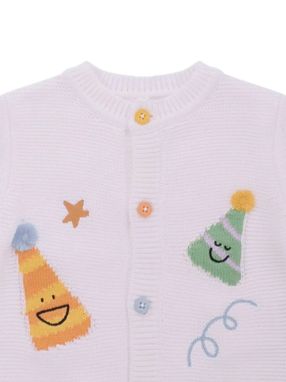 Stella McCartney Kids Vest met borduurwerk Wit