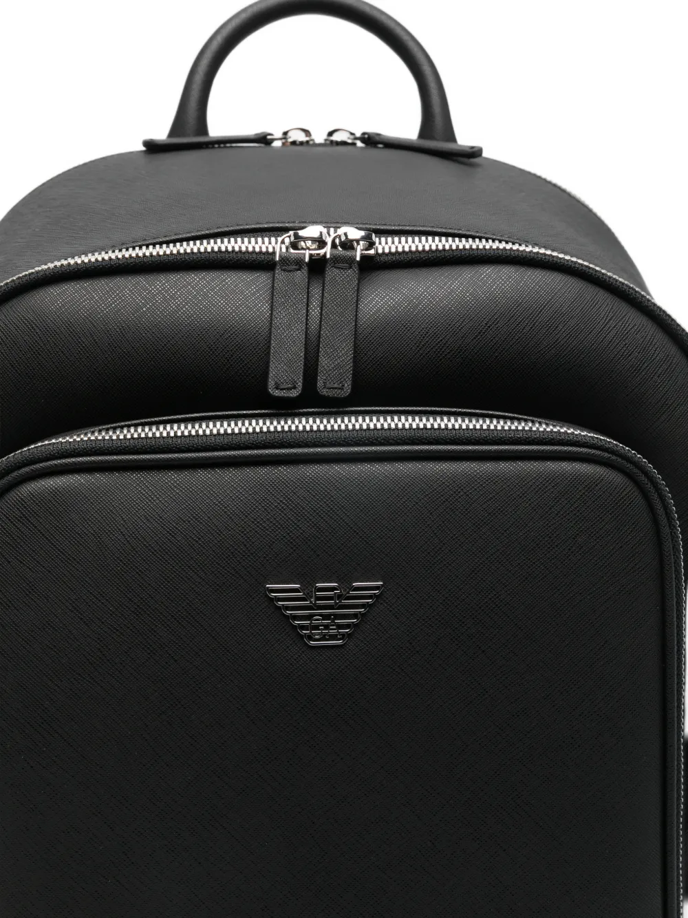 Emporio Armani Rugzak met rits Zwart