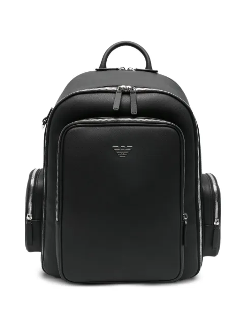 Emporio Armani zipped backpack