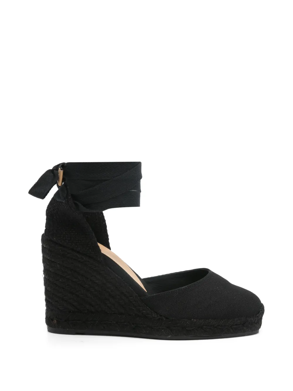 Castañer Carina heeled espadrilles Zwart