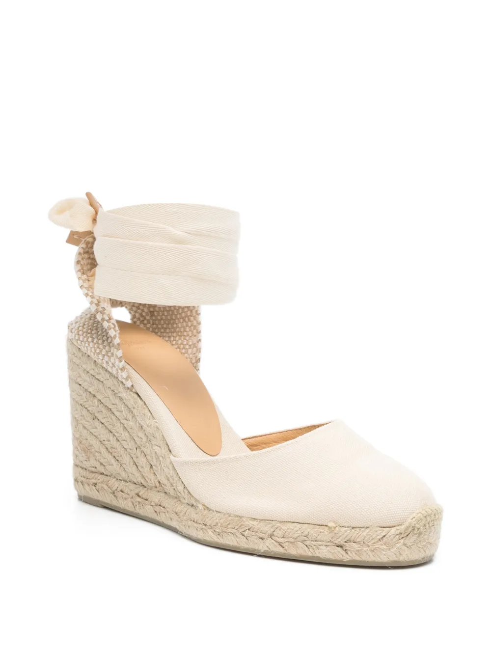 Castañer Carina heeled espadrilles Beige
