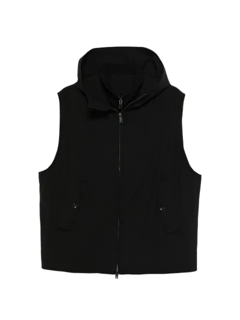 Emporio Armani hooded zip gilet