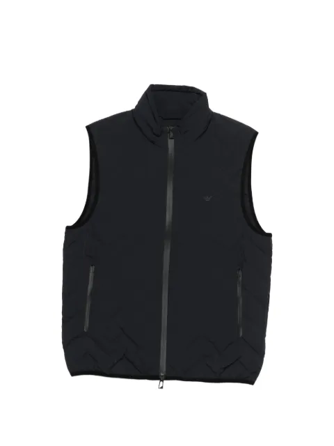 Emporio Armani zip quilted gilet 