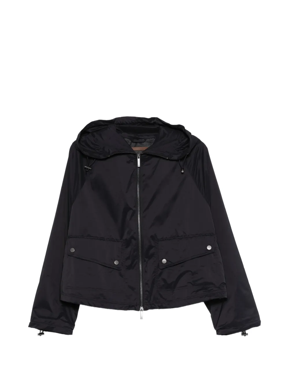 Emporio Armani hooded pocket jacket - Nero