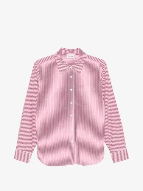 P.A.R.O.S.H. striped embellished shirt
