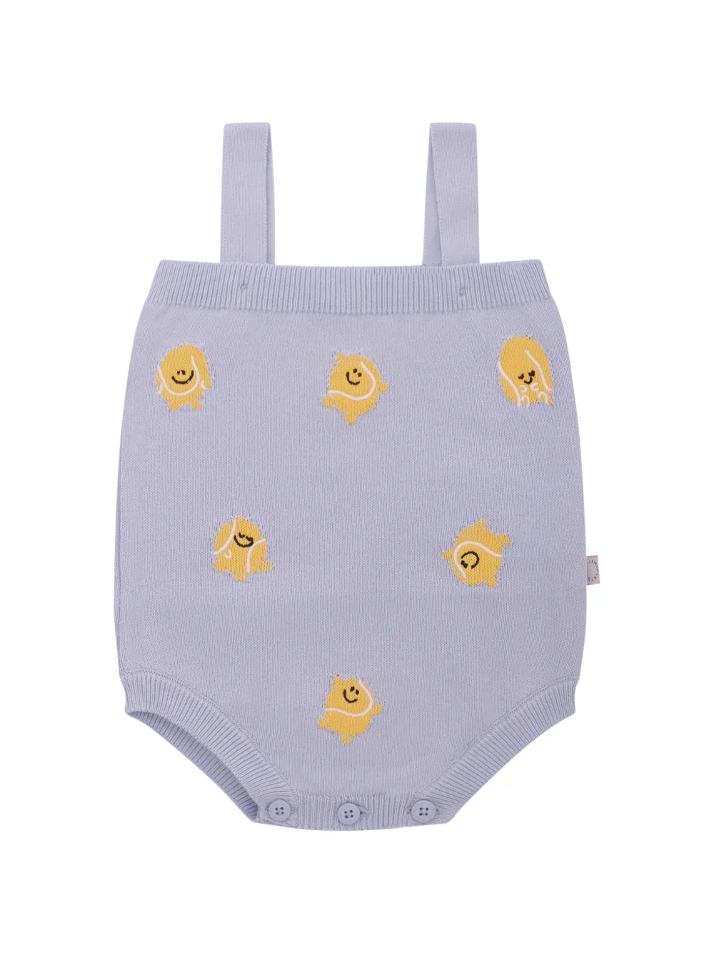 Stella McCartney Kids embroidered bodysuit - Blu