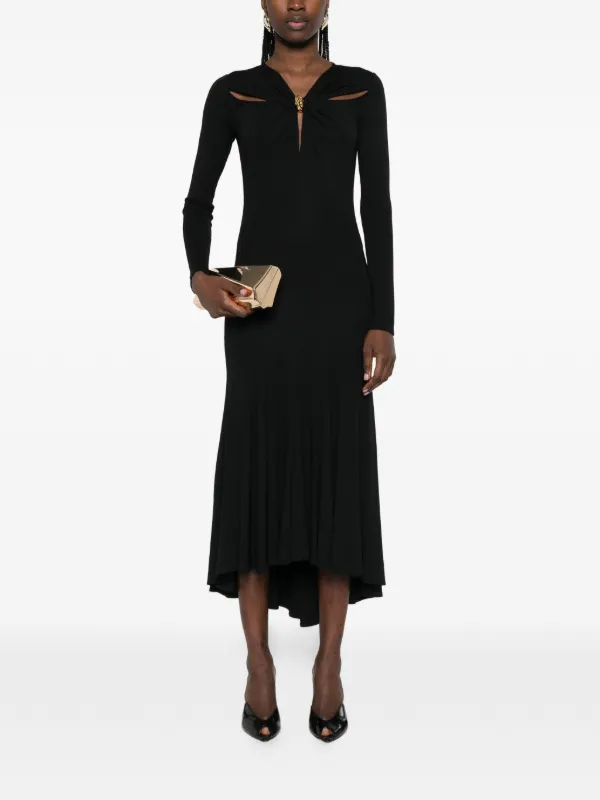 Elisabetta Franchi ロングスリーブ ドレス | ブラック | FARFETCH JP