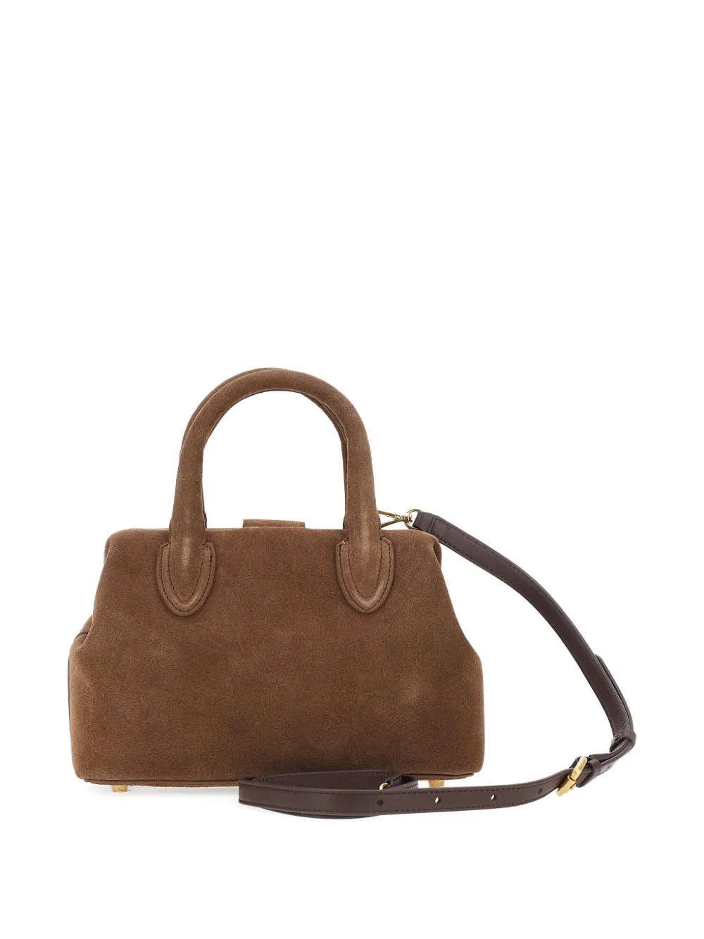 SCHELL small logo-lettering tote bag - Bruin