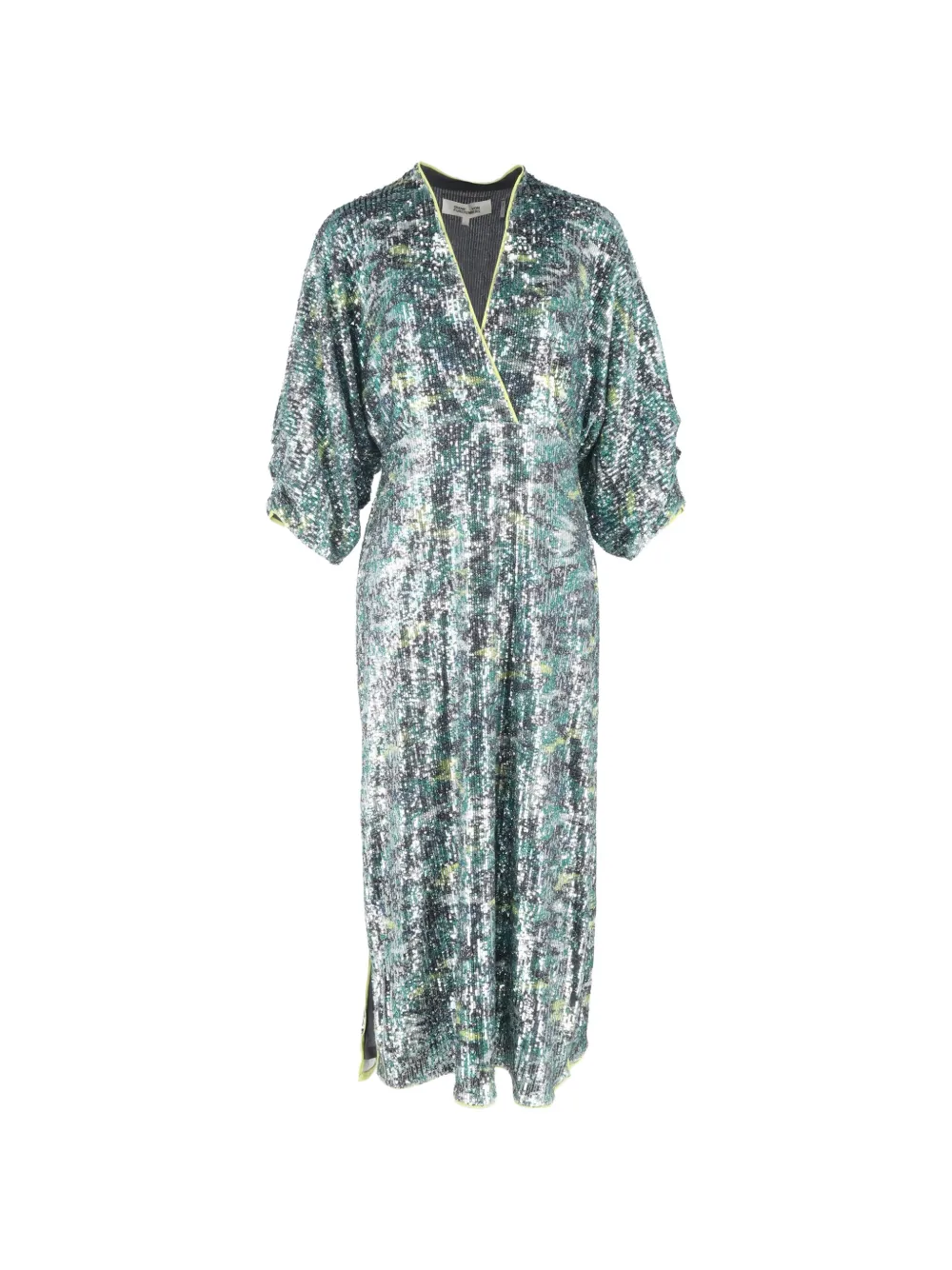 Diane Von Furstenberg Vintage green maxi dress - Verde
