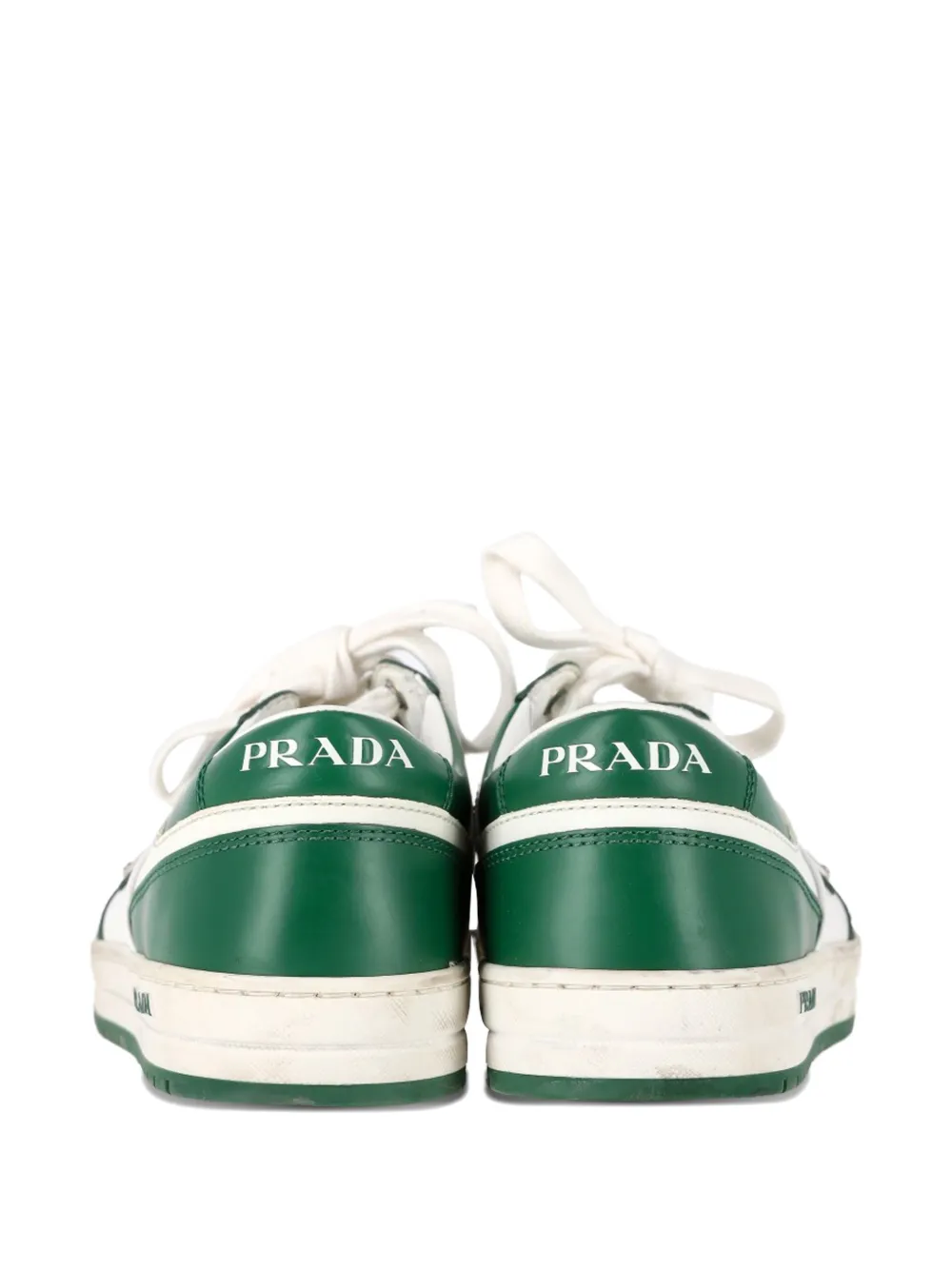 Prada Pre-Owned Downtown low-top sneakers - Groen