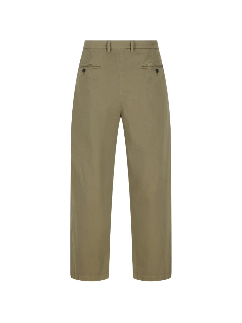 Massimo Osti Studio pleated logo trousers - Beige