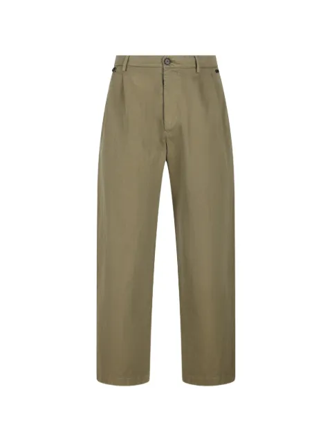 Massimo Osti Studio pleated logo trousers